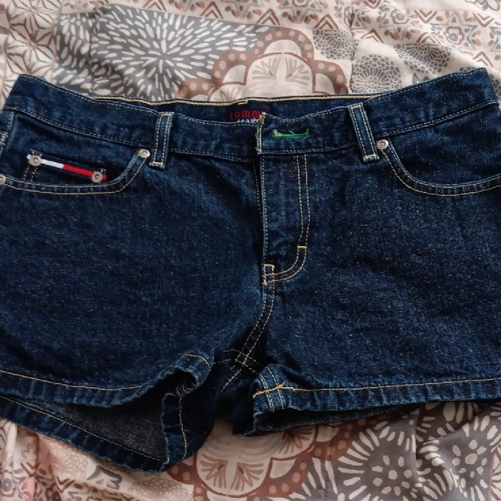 Tommy Hilfiger Dark Blue Jean Shorts